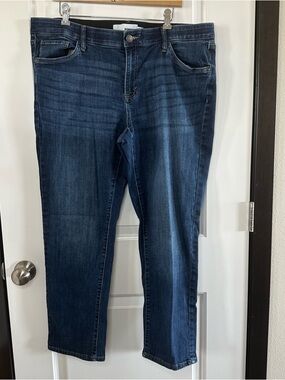 Sonoma Goods For Life Curvy High Rise Straight Cropped Jeans | Women’s 18W